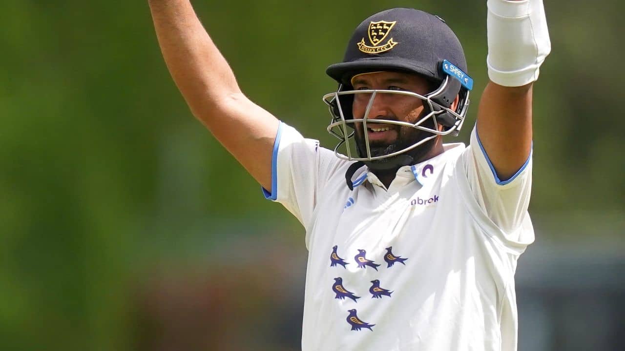 Cheteshwar Pujara Smashes Third Century For Sussex In County Championship 2023 - Watch Video